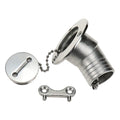 New Casting 1-1/2"(38mm) Boat Deck Fill/Filler with Key Cap Marine 316 Stainless Steel Hardware for Boat Yacht Caravan (Universal)