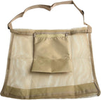Mushroom Hunting Foraging Bag, Mesh Pouch Harvesting Bag for Garden Fruit Picking （olive drab）