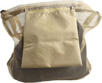 Mushroom Hunting Foraging Bag, Mesh Pouch Harvesting Bag for Garden Fruit Picking （olive drab）