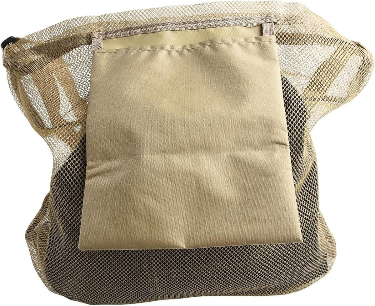 Mushroom Hunting Foraging Bag, Mesh Pouch Harvesting Bag for Garden Fruit Picking （olive drab）