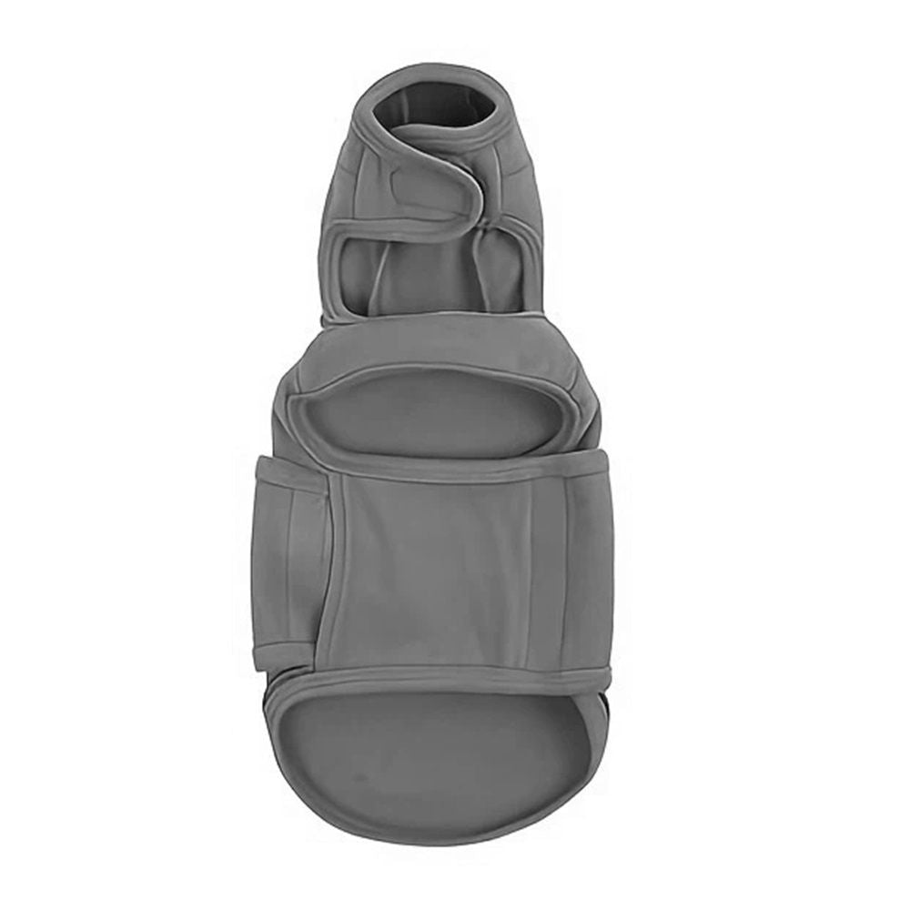 Medium Calming Vest for Small Dogs, Anxiety Vest Adjustable Chest | Soft Lightweight Wrapped Shirt Relief Anxiety for Fear of Noise,Riverside,Fireworks,Machine Washable(grey)M