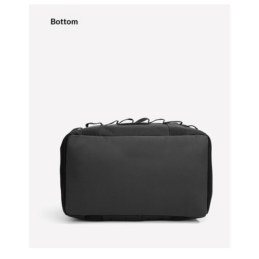 Camping Storage Bag -  Utility Tote Bag Trunk Organizer Camping Storage Bag  Utility Tote Bag Camping Cookware Organizer Trunk Organizer (Black)