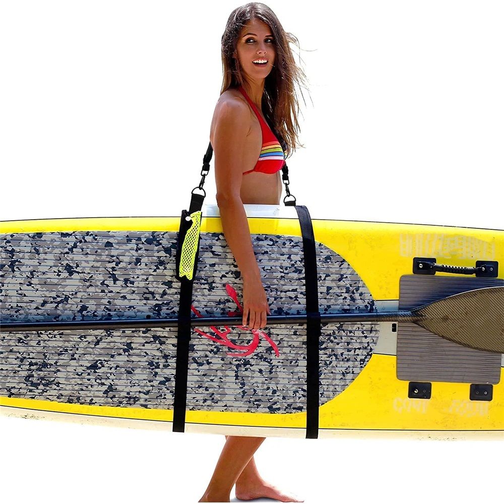 Paddle Board Accessories Carrier Carrying Strap to Carry Paddleboard Accessories for Women and Men with cup sleeve