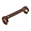Leather Bike Handle Strap Bicycle Frame Carrying lifter,  Mountain Bike Frame Handle Carrying Lifter Bike Rack Strap for Road Mountain Bike, Portable and Labor-Saving