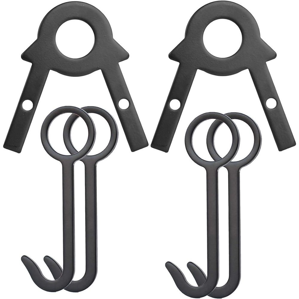 Steel Shooting Target Stand Kit - Steel Target Hangers Hanging Hook - Target Stand Bracket - DIY Target Kit - for 1 Inch Pipe