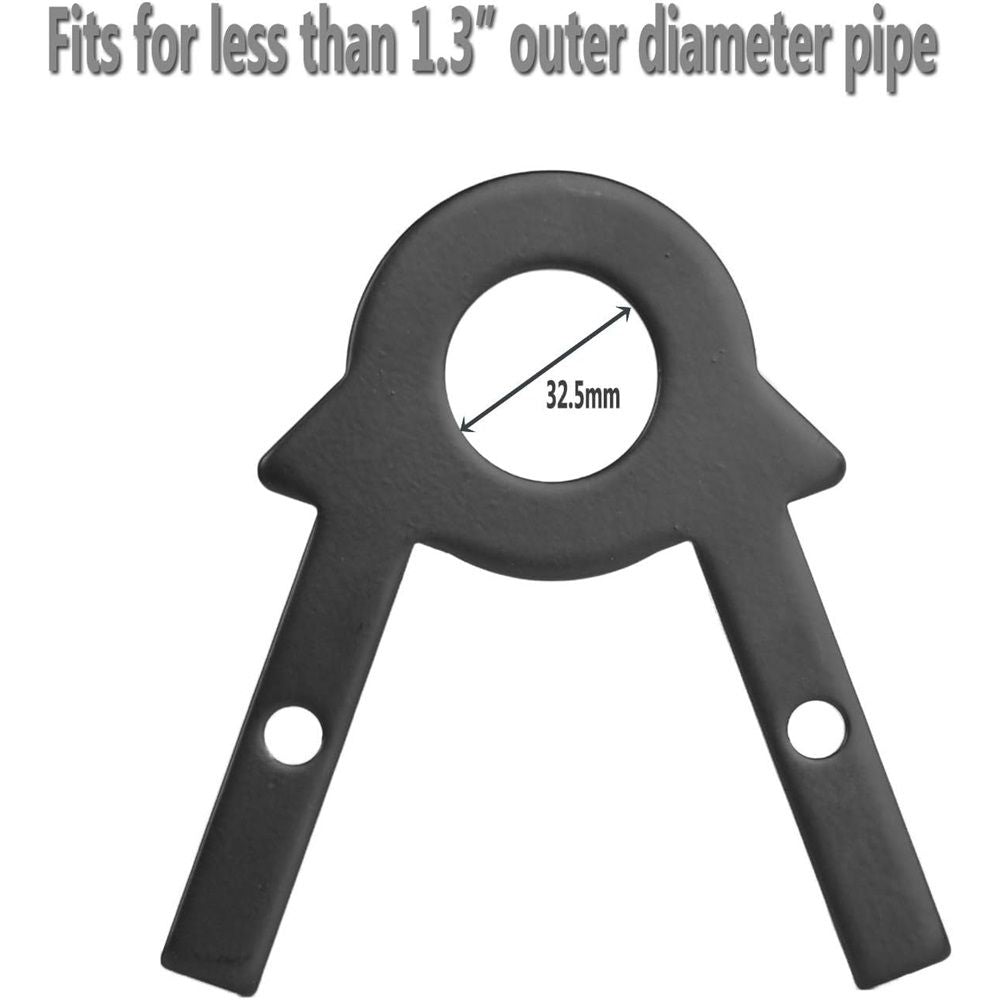 Steel Shooting Target Stand Kit - Steel Target Hangers Hanging Hook - Target Stand Bracket - DIY Target Kit - for 1 Inch Pipe
