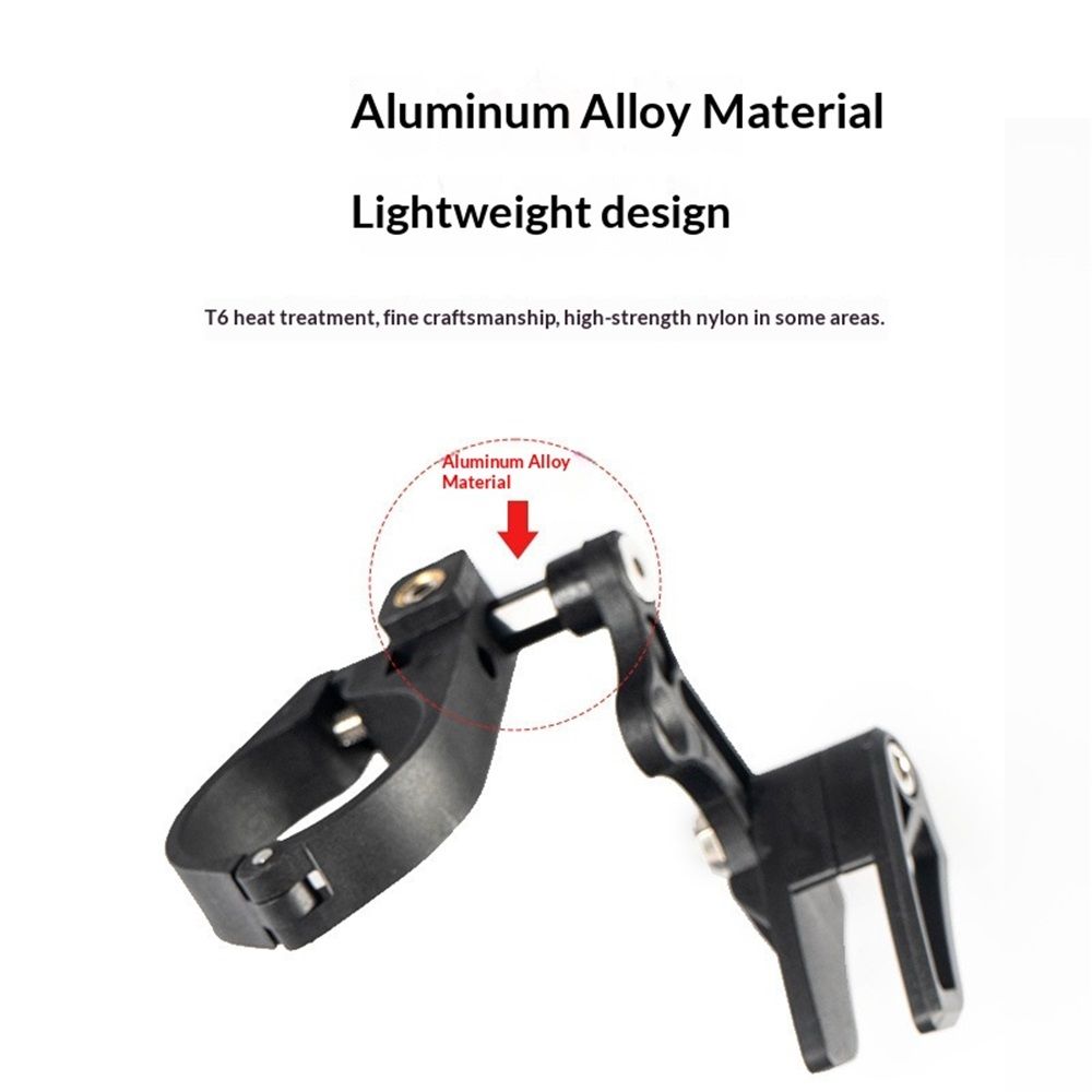 Chain Guide Mountain Bike, Chain Guide Direct Mount Chainring Guard Perfect for Most Bicycle Road Bike Mountain Bike Fixie (Aluminum Alloy, Black)