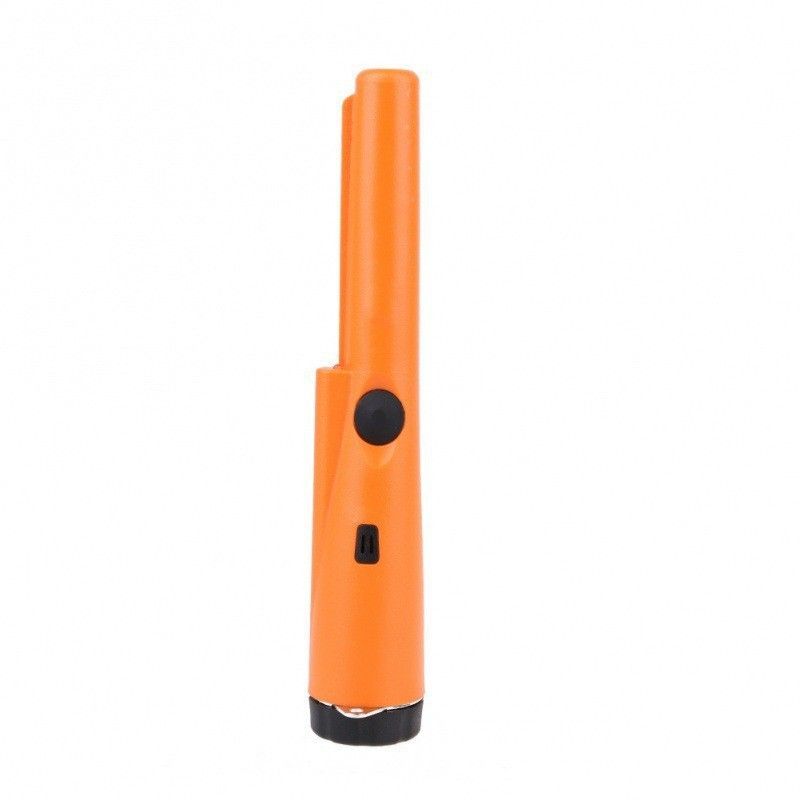 Metal Detector Pinpointer, Handheld Pin Pointer Wand, Search Treasure Pinpointing Finder Probe for Adults, Kids - Orange