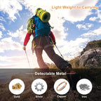 Metal Detector Pinpointer, Handheld Pin Pointer Wand, Search Treasure Pinpointing Finder Probe for Adults, Kids - Orange