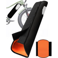2PCS Light-reflecting E Bike Battery Protective Cover for Integrated Ebike Battery Protection Cover Frame E-Bike Accessory