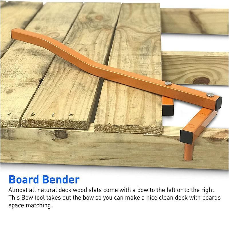 Lever Deck Board Bending, Straightening and Locking Tool for Faster & Easier Deck Installation（1 pcs）