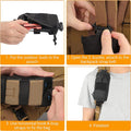 Backpack Shoulder Strap Accessory Pouch, Tool Pockets Small Compact Pouchs for Belt Outdoor Sport Hunting
