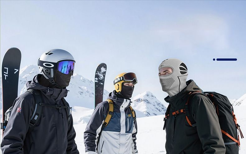 Ski Balaclava Black & Grey