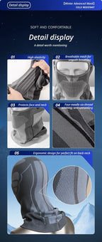 Ski Balaclava Black & White