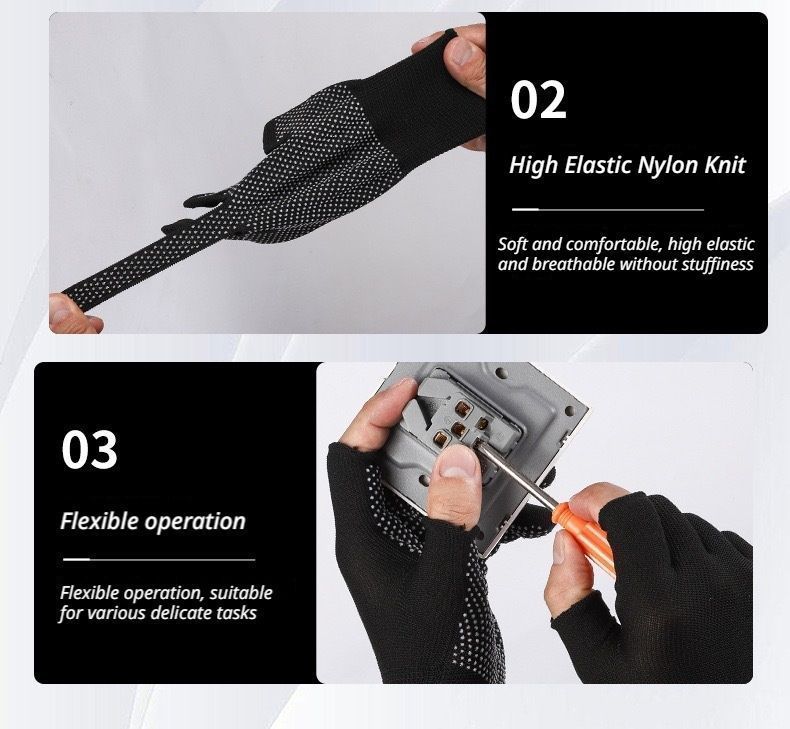 10-Pairs Nylon Work Gloves 05