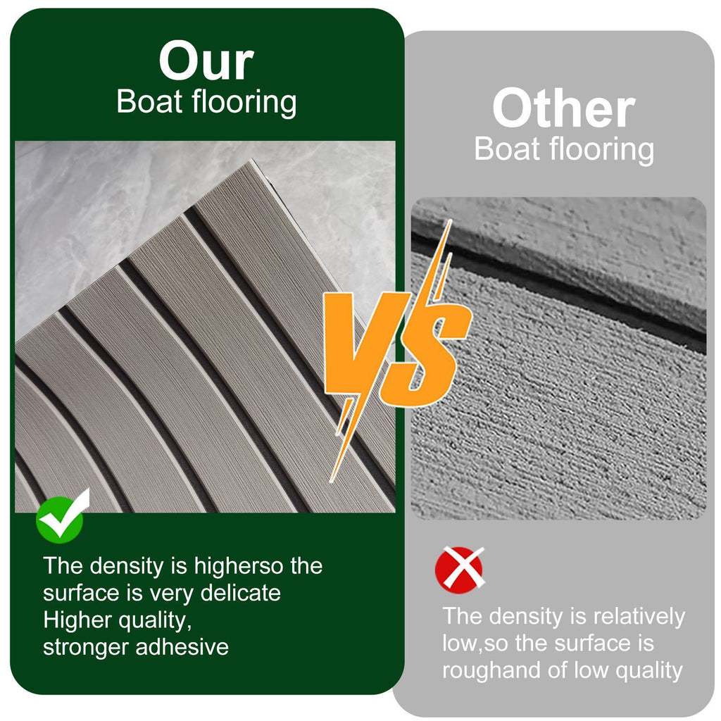 Striped EVA Boat Mat