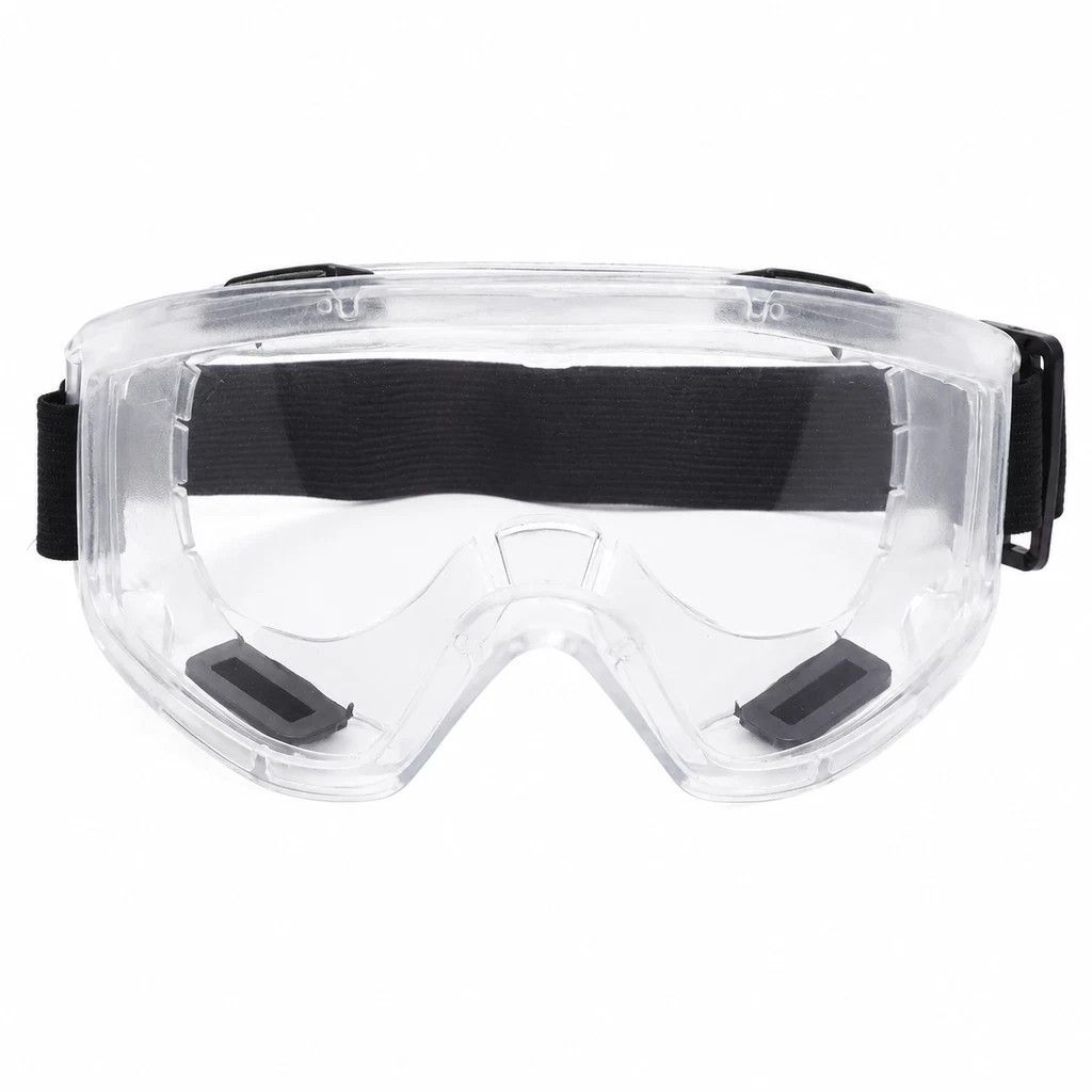 Thoughtful Gift Windproof Ski Goggles, HD Impact Resistant, White Frame Clear Lens