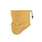 All-Round Cold Weather Pack Soft Fleece Drawstring Neck Warmers 2 Pcs, Khaki, Universal Sport Accessory