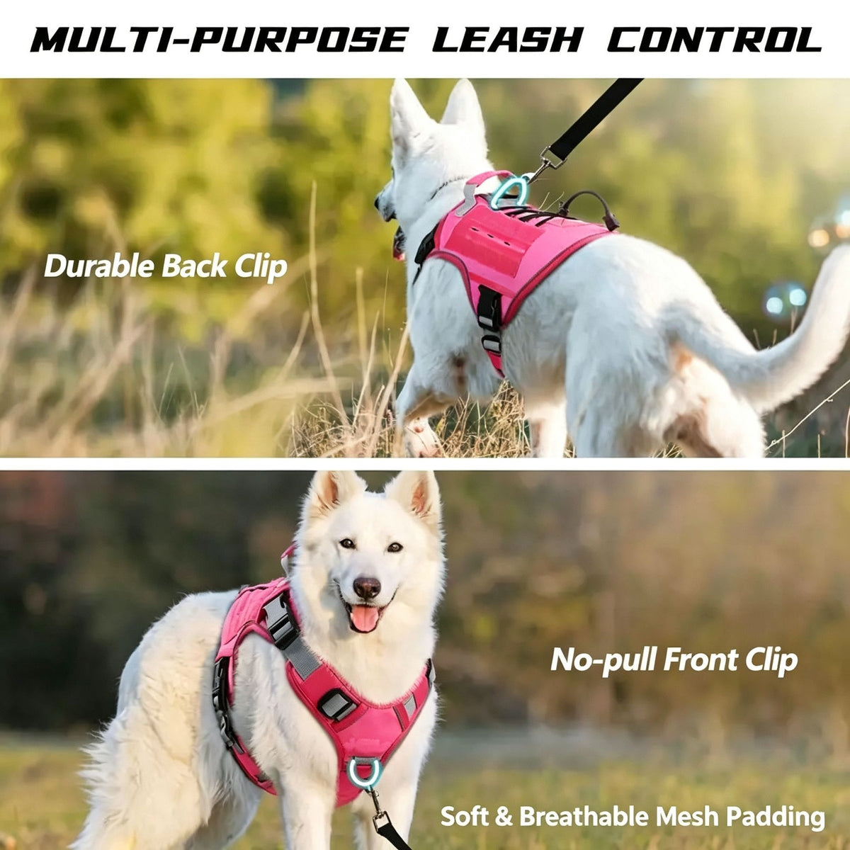 Dark Green L | Waterproof Field Training Dog Vest | Christmas Hunting Gift | for Large Sporting Dogs