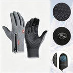 Upgraded Thermal Cycling Gloves - Grey M