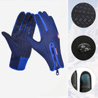 Upgraded Thermal Cycling Gloves - Blue M
