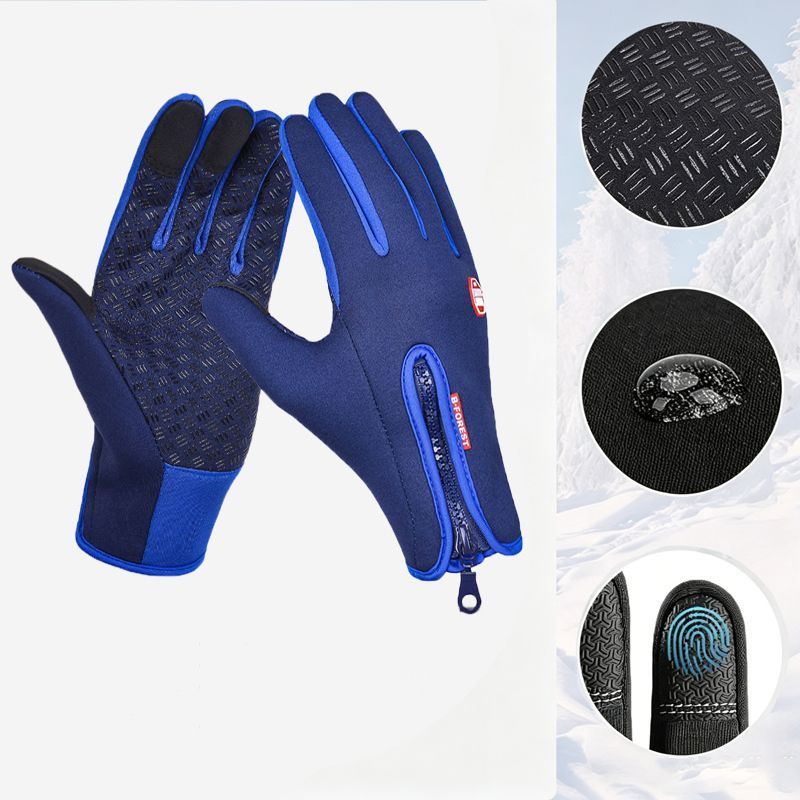 Upgraded Thermal Cycling Gloves - Blue XL