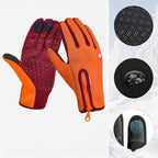 Upgraded Thermal Cycling Gloves - Orange XL