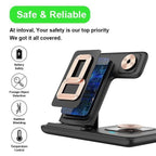 Pink 3-in-1 Wireless Charger