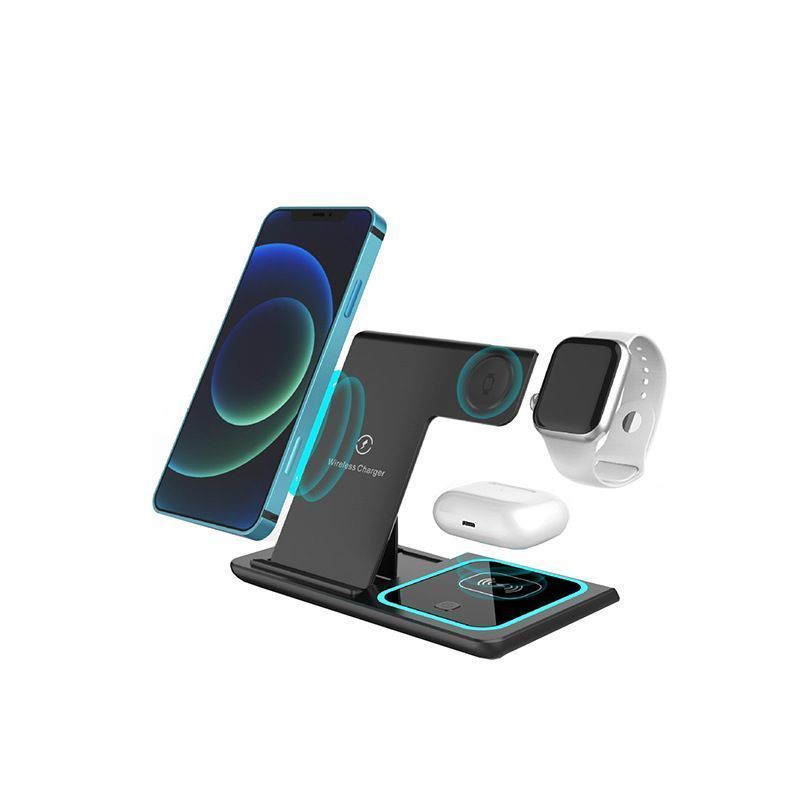Pink 3-in-1 Wireless Charger