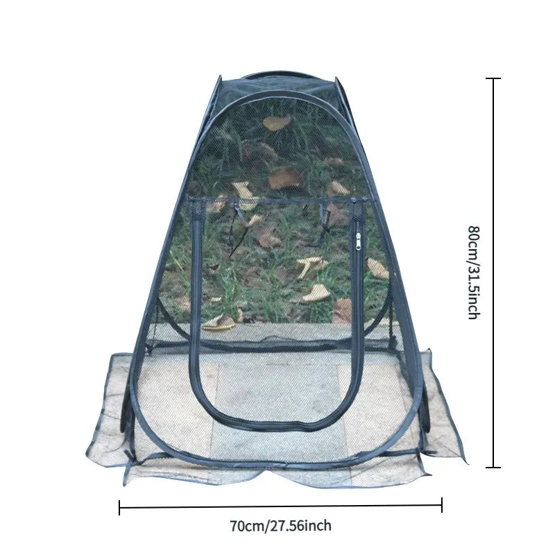 【Hot Sale】Outdoor Portable Breathable Mosquito-Proof Tent Auto-Support Foldable Camping Mesh Canopy