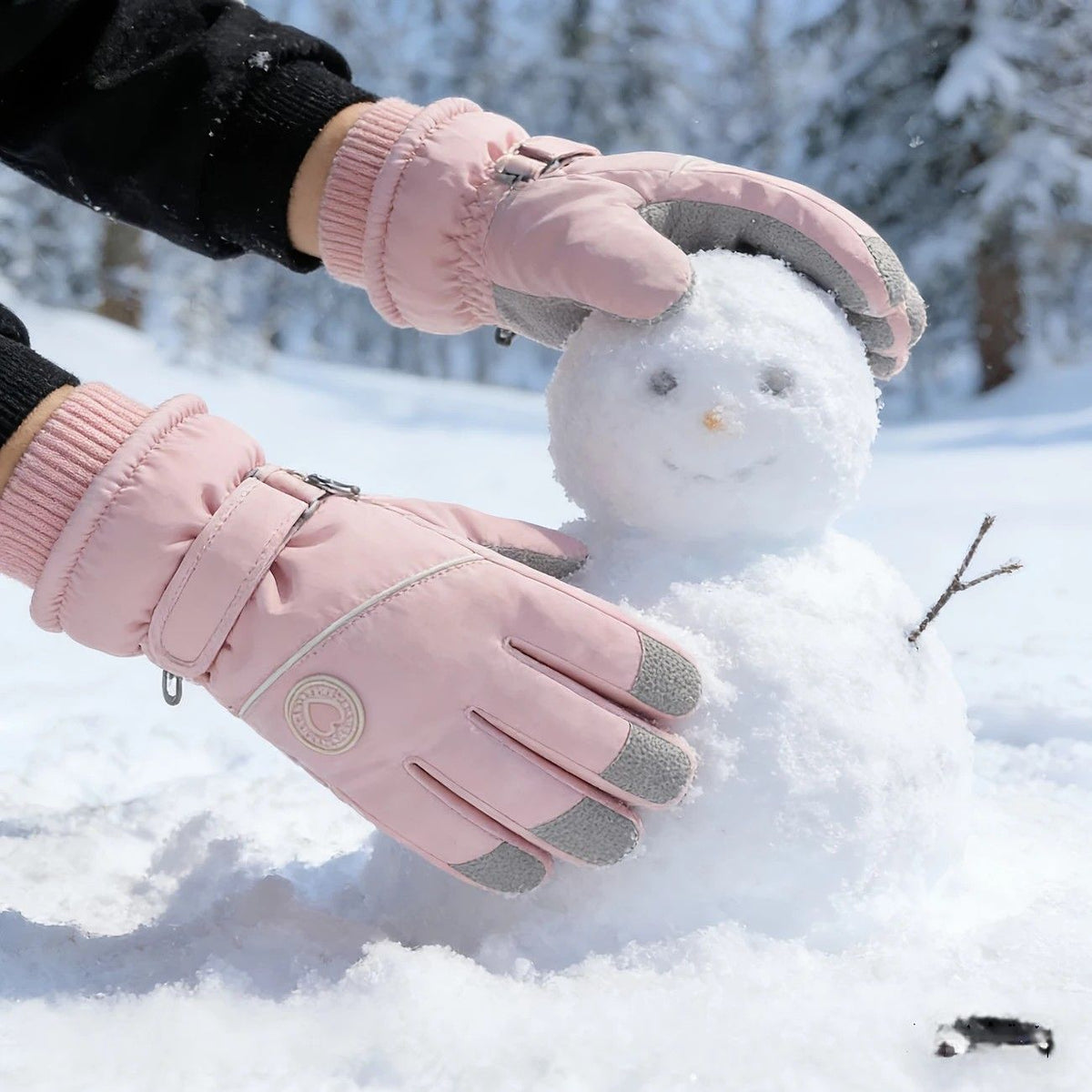 Women's Winter Thick Warm Gloves｜Windproof, Anti-Slip, Touchscreen, Suitable for Skiing, Cycling, and Electric Scooters.beige
