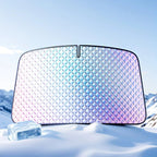 Car Sunshade: Laser Reflective Coating for Scientific Sun Protection, Dual-Layer Heat Insulation with Seamless Fit, Quick Cooling After Sun Exposure, Protects Interior from Aging.