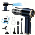 Blow-Suction Integrated Cordless Handheld Vacuum, Powerful & Portable Design, Ideal for Cars, Homes, Offices, Effortlessly Cleans Pet Hair.