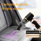 Blow-Suction Integrated Cordless Handheld Vacuum, Powerful & Portable Design, Ideal for Cars, Homes, Offices, Effortlessly Cleans Pet Hair.