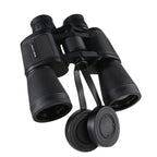 10x50 HD Binoculars - Wide Angle Large Eyepiece - Night Vision for Birdwatching Hiking Concerts - Lightweight & Portable(Black pockmark)