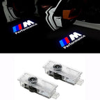 2 Pcs BMW LED Door Welcome Lights Wireless Logo Projection Courtesy Lamps