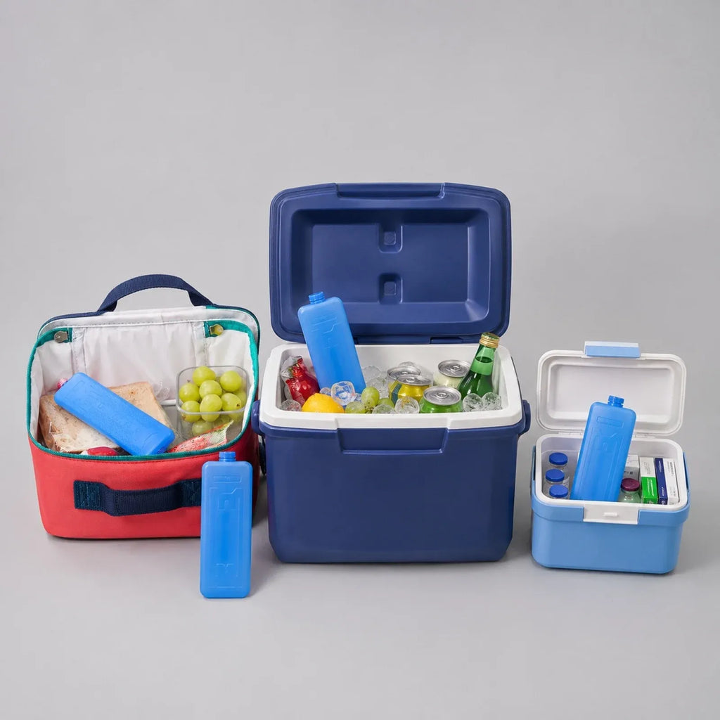 Reusable Ice Blocks Freezer Cooler Pack, Small Portable Chill Pack for Lunch and Camping, 300 ml, 7.48 x 4.72 in