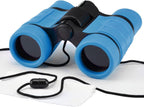 Kids Binoculars for Bird Watching and Camping, Blue, 4 x 30