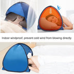 Pop Up Beach Tent for Babies and Dogs, Waterproof UV Protection, Blue, 70 x 50 x 45 cm