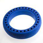 For Xiaomi electric scooter color solid tire multi-color honeycomb tire hollow airless tire M365 explosion-proof solid tire bl\\u00e5