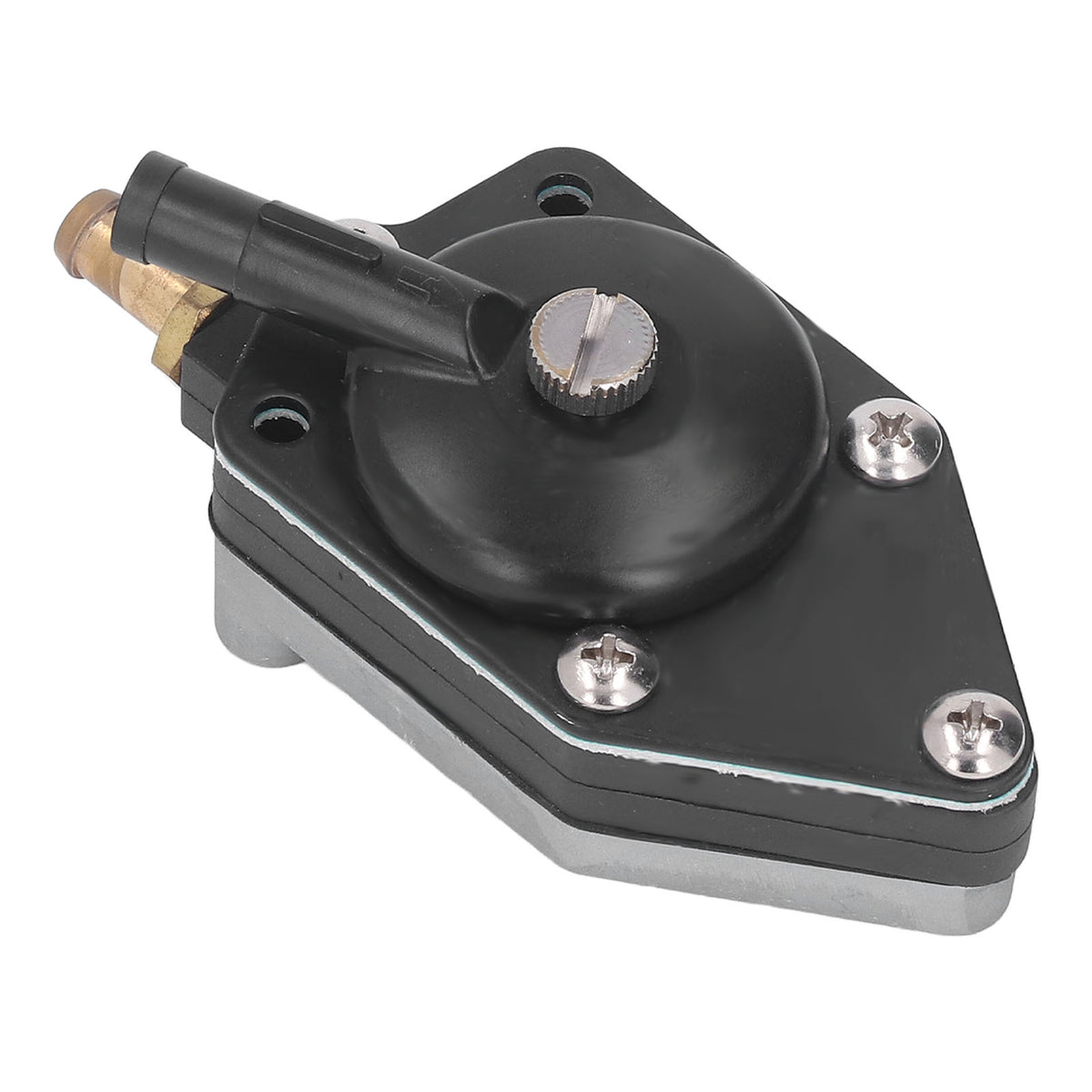 Outboard Motor Fuel Pump with Gasket 438556 Replacement for Johnson Evinrude 20-140HP Boat Engine