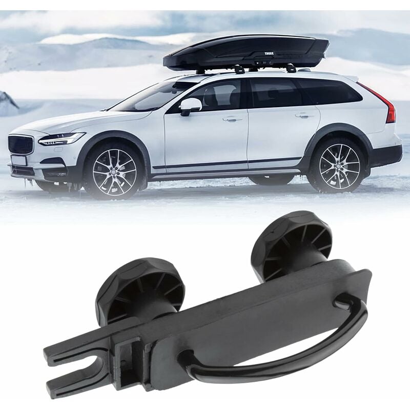 pcs Universal Roof Box U-Shaped Mounting Brackets Inner Width with 8 Lock Nuts