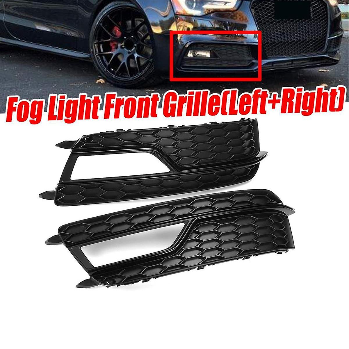 {CA} Left Fog Light Grille for A5 S5 2013-2016 8t0807681k Front Bumper