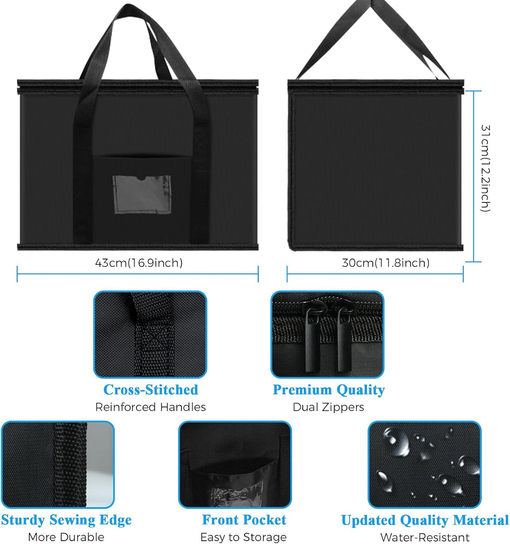 Soft Cooler Bag, 40L Large Cooler Bag, Grocery Bags, Picnic Bag, Thermal Food Delivery Bag, Insulated Bag, Cooler Bag