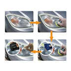 Headlight Polishing Kit MultiColor, Cleans Polishes Increases Clarity Safety