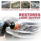Headlight Polishing Kit MultiColor, Cleans Polishes Increases Clarity Safety