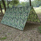 Camping Waterproof Tarpaulin Portable Ripstop Rain Tarp Sunshade for Hiking Picnic, 300 x 290cm