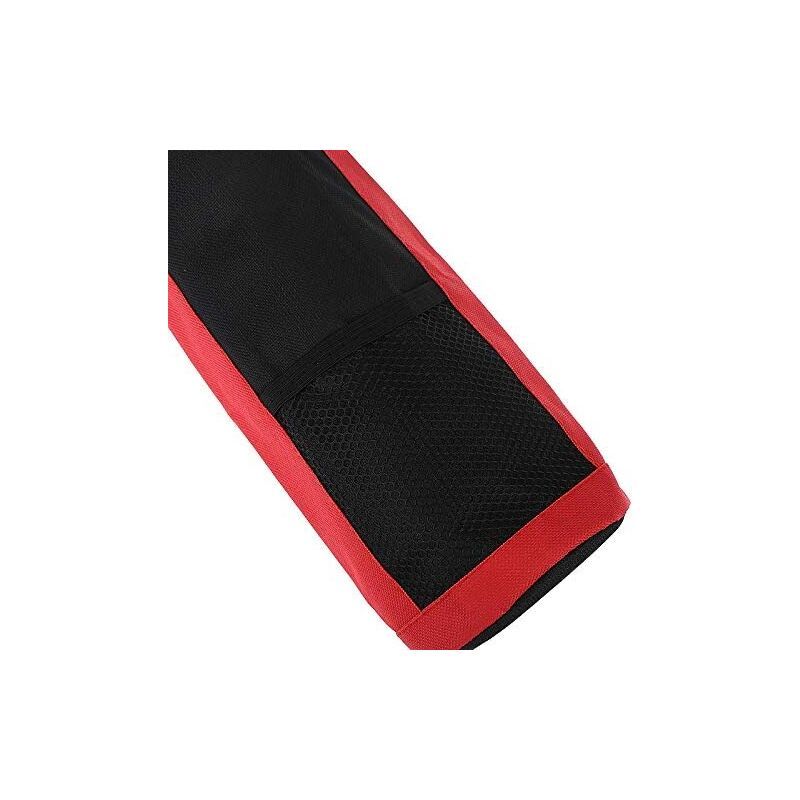 Water Bottle Cooler Tote Bag Universal Water Bottle Pouch High Capacity Insulated Cooler Bag Outdoor Camping Hiking, Red