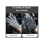 Waterproof Wind Resistant Non Skid Winter Gloves, XL