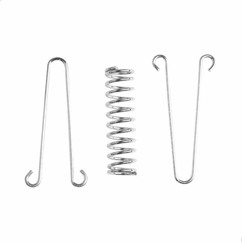 4 Pcs Stainless Steel Tent Spring Buckle, Tent Rope Buckle Spring, for Outdoor Camping, Hiking, Picnic, Camping Awning